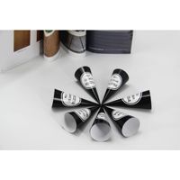 Cônes en papier personnalisés de haute qualité pour crème glacée et chips, avec logo sur mesure, couleurs personnalisées, service OEM