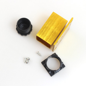 <b>Adjustable</b> Furniture <b>Legs</b> Aluminum Alloy Square 38mm Cabinet Support Beam Easy Installation Industrial Design - Product Image 1