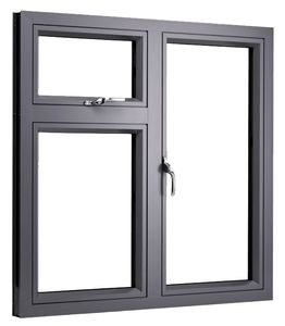 Ventana de Aluminio con Doble Acristalamiento, Diseño Francés, Certificación CE, Energía Solar, Resistente a Huracanes, Estándar para Viviendas, 5 - Product Image 1