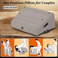 Coussin de positionnement pour jouets sexuels, pour le plaisir féminin, chaise de bondage BDSM, coussin gonflable pour meubles sexuels avec menottes pour couple