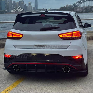 <b>For</b> Kia Hyundai I30N MK3.5 Hatchback 2020+ Body Kit Rear Bumper <b>Diffuser</b> Rear Bumper Splitter Lip Protector <b>Car</b> Accessories - Product Image 4