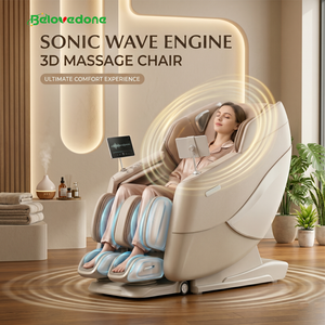 Chaise de massage à ondes sonores 3D Premium à commande vocale IA, produits de santé, technologie de scan, relaxation, spa pour les pieds BL-H867 - Product Image 1