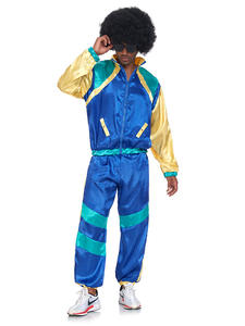 Costume rétro des années 80 et 90 Hip Hop Shell Survêtement rétro <span class=keywords><strong>Disco</strong></span> Veste Halloween <span class=keywords><strong>Couple</strong></span> Costumes pour enfants avec pantalon - Product Image 3