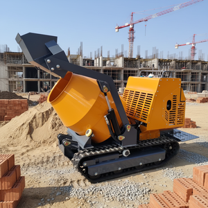 Mini <span class=keywords><strong>Bétonnière</strong></span> Automotrice de Haute Qualité pour Chantier, Malaxeuse à Béton Compacte pour Pavage Routier et Mortier de Ciment - Product Image 1