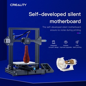 Imprimante 3D Creality Ender-3 V2 avec plateau en verre, impression silencieuse, kit DIY abordable, imprimante 3D de bureau - Product Image 2