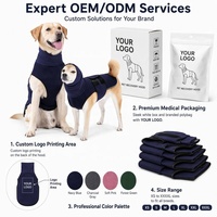 Harnais de compression anti-épreuve pour chien, double mode, léger, respirant, en maille polyester, pour apaiser les chiens sensibles aux bruits (tonnerre, feux d'artifice) et aux voyages