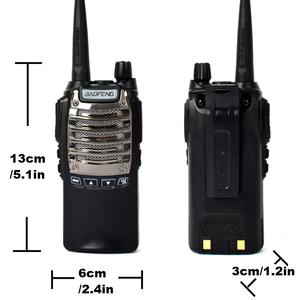 Baofeng UV-8D UV8D 8W Émetteur-récepteur UHF monobande double PTT avec <span class=keywords><strong>radio</strong></span> FM 65-108 MHz, tonalité d'appel 1750 Hz, talkie-walkie radioamateur - Product Image 5