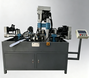 Machine de perçage et de taraudage automatique rotative à indexage complet, personnalisée et non standard, avec alimentation automatique pour atelier de fabrication de quincaillerie - Product Image 2