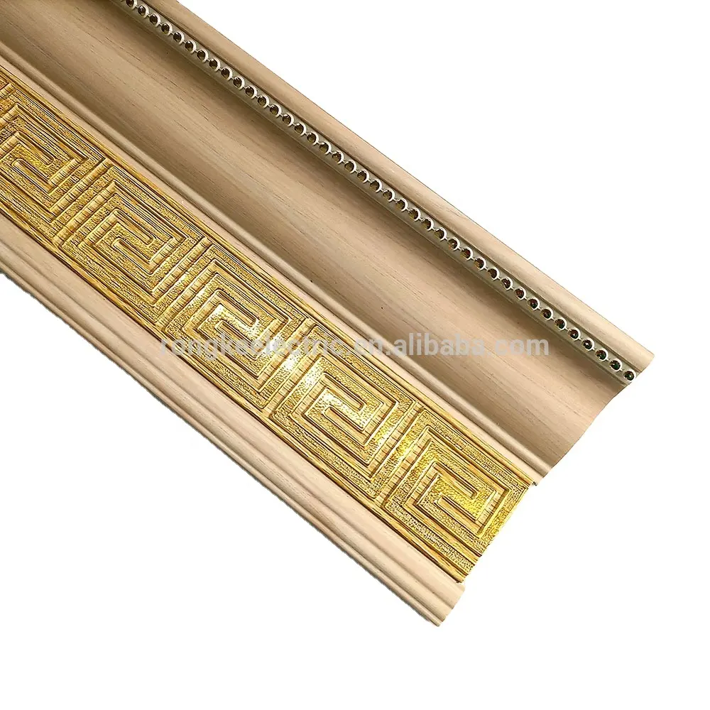 Saudi Arabia Decorative PS Plastic Fancy Foam Cornice Moulding for Home Decor