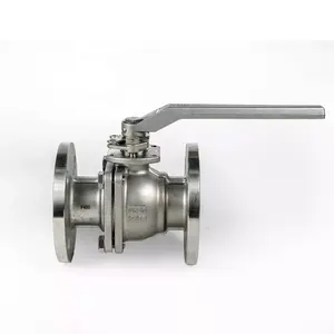 316 Stainless Steel Flanged Ball Valves with Handle
