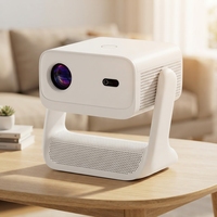 Projecteur Home Cinéma HTP N8 Nouvelle Conception LED 1080P Haute Luminosité Stéréo HIFI Courte Portée