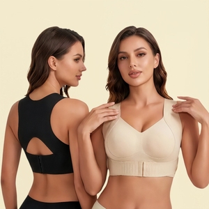 <span class=keywords><strong>Reggiseno</strong></span> <span class=keywords><strong>Sportivo</strong></span> OEM ODM Cross-Border in Gelatina con Chiusura Anteriore Laterale, <span class=keywords><strong>Taglie</strong></span> Forti, Alto Supporto, Yoga, Spandex/Nylon, Imbottitura Rimovibile - Product Image 1