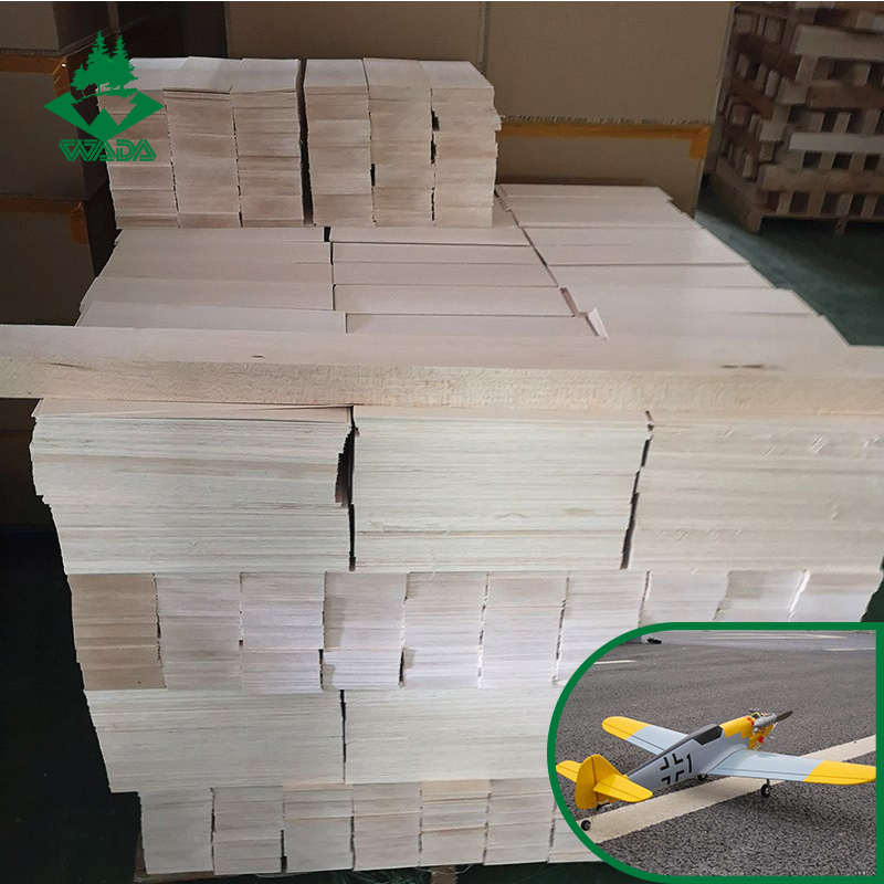 Neues Material China Lieferant Balsaholz Holzplatte Modell verwenden leichtes Holz