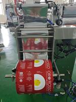 Machine de remplissage et de scellage automatique à deux sacs, à commande PLC, avec découpe virtuelle, pour poudre alimentaire et protéine, sur mesure