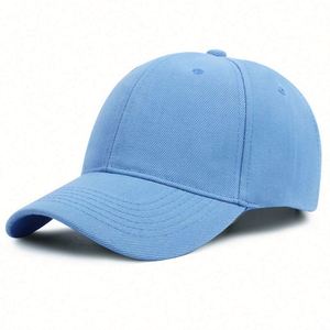<b>Plain</b> Blank 6 Panel Sports <b>Caps</b> Wholesale Solid Color 6-panel Hat 100% Polyester Custom Baseball <b>Cap</b> - Product Image 2