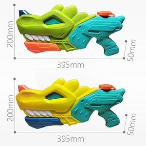 Pistola de agua de <span class=keywords><strong>dinosaurio</strong></span> barata, juguete de plástico para niños, pistola de agua de batalla con capacidad Ultra grande, juego de agua de juguete de verano para niños - Product Image 6
