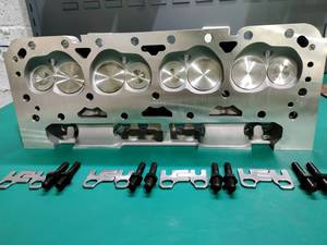 Sbc350 GM350 nhôm hoàn chỉnh Xi lanh đầu cho Chevy 350 5.7L V8 khối nhỏ trên bán - Product Image 4