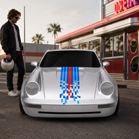 Kart de Drift Électrique Rétro Style 911 pour Adultes, Échelle 1:2, 80 km/h, Son de Moteur Simulé pour Circuits de Motorsport Extérieurs - Fabricant