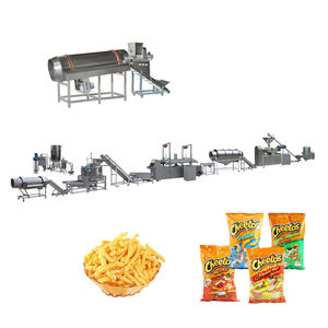 Máquina de hojaldre de maíz dulce, máquina de <span class=keywords><strong>palomitas</strong></span> de maíz, línea de producción de chetos - Product Image 6
