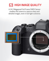 Kamera Mirrorless Full Frame Baru R6 Mark II - Foto & Video - CMOS 24.2MP Pemotretan Berkelanjutan - Kamera Oversampling Video 6K