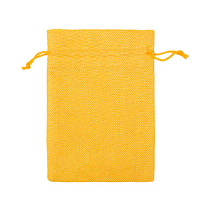 Sac à cordon personnalisé en toile de jute, lin, nylon, mousseline pour emballage de bijoux, sac anti-poussière pour chaussures - Product Image 3