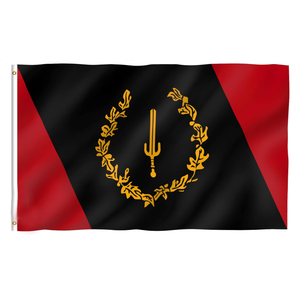 Bandera Negra de la Herencia <span class=keywords><strong>Afroamericana</strong></span> de 3x5 Pies, Bandera del Mes de la <span class=keywords><strong>Historia</strong></span> Negra <span class=keywords><strong>Afroamericana</strong></span>, Poliéster con Ojales de Latón - Product Image 1