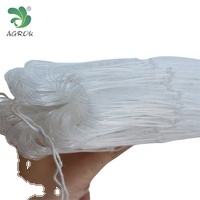 चीन फैक्टरी 0.7 मिमी मोटाई सुतली 6 सेमी वर्ग सफेद सुपर मजबूत नायलॉन मोनोफिलामेंट मछली पकड़ने का जाल डबल नॉट के साथ - Product Image 2