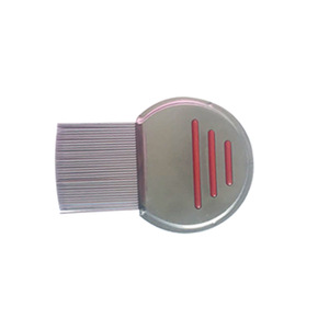 Pet Comb Stainless Steel 68x98mm For Dog Fur Care Convenient Grooming Tool - Product Image 1