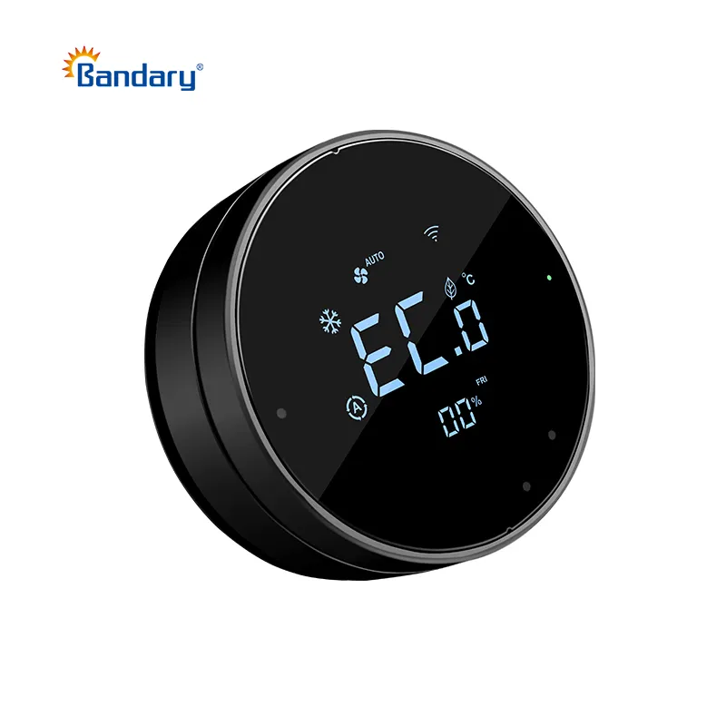 Bandary tuya wifi HVAC thermostat indoor digital touch screen temperature regulator fan coil unit smart wall switch smart home