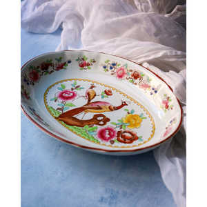 Bandeja Decorativa Ovalada con Aves del Paraíso - Product Image 4