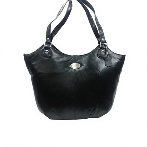 Genuine Leather Ladies Luxury Waterproof Durable Lightweight Eco-Friendly Soft Clutch Zipper Closure Cross-Body Shoulder Handbag - Product Image 6