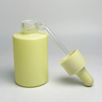 Flacons compte-gouttes en verre macaron de 30 ml, flacon d'huile essentielle, flacon cosmétique personnalisé