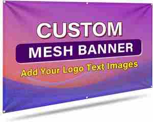 Hot Sale Custom Digital Printing Waterproof Sunproof Durable Vinyl Mesh <b>Banner</b> for Gyms Sports Fields - Product Image 2