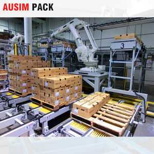 Convoyeur à palettes motorisé de <span class=keywords><strong>style</strong></span> nouveau, transport automatique à rouleaux pulsés pour palettes, bande transporteuse en acier avec matériau en caoutchouc - Product Image 5