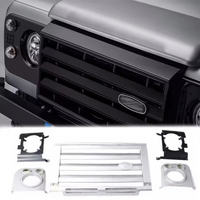 Kit de calandre de vente chaude SVX noir pièces automobiles Perfectrail adaptées à l'accessoire extérieur Land Rover Defender Classic 90/110