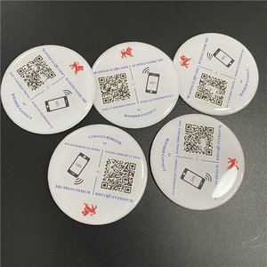 Personnalisé Époxy Nfc Étiquette Grand 60mm Forum Type 4 NFC 424 L'ADN 416 octets - Product Image 2