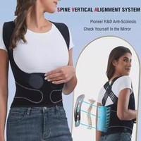 Ceinture orthopédique de soutien correcteur de Posture de l'épaule corps soutien du dos gilet soutien amélioration de la sangle