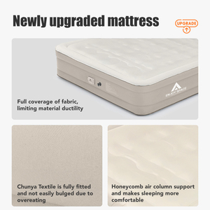 <span class=keywords><strong>Matelas</strong></span> <span class=keywords><strong>Gonflable</strong></span> Simple 1 Place pour Camping, Lit d'Appoint Pliable pour Tente - Product Image 4