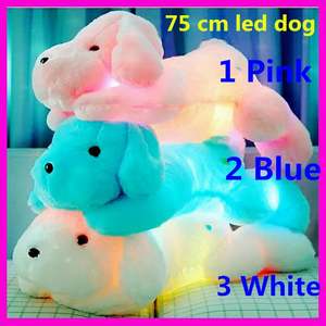 Nuevo y Popular en 2018, Almohada de Peluche con Forma de Cachorro Personalizada con Luces LED, Juguete de Peluche con Luces LED para Perros - Product Image 3
