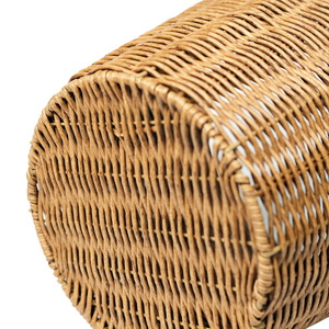 Оптовая продажа: Корзина для хранения в японском стиле из железа и морской травы, ручное плетение, экологичная, многофункциональная, для белья, полотенец в отелях, для дома - Product Image 6
