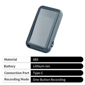 Grabadora de Voz con IA, Transferencia USB, Carga y Respaldo, Grabadora de Voz Portátil para Empresas - Product Image 3