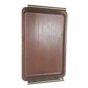 Bamboo <b>Tea</b> <b>Tray</b> Rectangular With Handle 30x20x5cm For Serving Dishes Restaurant Use - Product Image 4