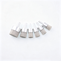 Brosse de débavurage rotative industrielle 1 mini, outil de polissage non-abrasif en oxyde d'aluminium, OEM, bricolage, pièces automobiles, traitement des métaux