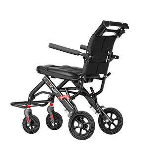 Sedia a Rotelle Manuale Cansera Modello 56-Nero in Acciaio/Lega di Alluminio per Uso Ospedaliero e Domestico Prezzo all'Ingrosso - Product Image 3