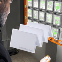 Carte RFID d'accès hôtelier en PVC, mini-étiquette NFC 13,56 MHz explosive avec puce F08, vente en gros