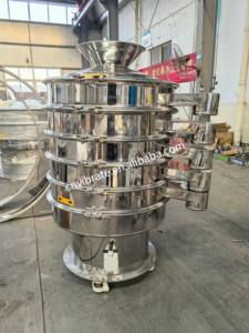 VBJX endüstriyel ultrasonik kum döner salıncak titreşimli titreşim eleme elek ekran tarama jeneratör makinesi - Product Image 4