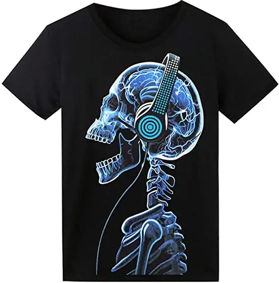 hot selling LED tshirts Sound Activated Glow Shirts Light up Equalizer Man Clothing for Party