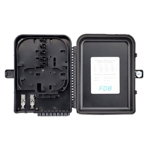 Caja de Acceso Óptico <span class=keywords><strong>Caixia</strong></span> ABS SC FTTH de 16 Núcleos 2-en-16, Diseño Impermeable sin Cortes, Puerto de Media Distancia, Montaje en Pared/Poste - Product Image 2