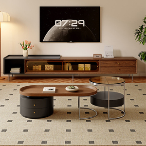 <span class=keywords><strong>Mesa</strong></span> de Centro de Madera Maciza Estilo Antiguo, <span class=keywords><strong>Mesa</strong></span> de TV <span class=keywords><strong>Pequeña</strong></span> para Sala de Estar, Unidad Doméstica Expandible y Móvil en Venta - Product Image 1