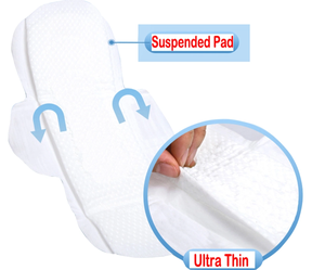 PLA Damen binden Damen <span class=keywords><strong>Pads</strong></span> 280mm krank für Frauen Fabrik High-Tech PLA Anion Negative Ion immer Damen binden USA Holz zellstoff - Product Image 5